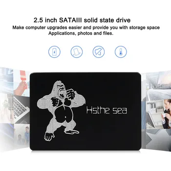 2.5 palcový SATA III Interné SSD, 16 GB 32 GB, 60GB dokonca vzal 120 gb 240GB 480GB 960GB Solid State Drive) na Prenosnom Počítači PC