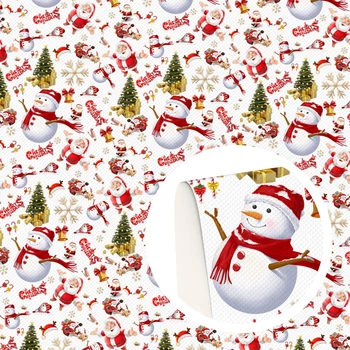 20*33 cm Vianoce Santa Bežné Umelé Syntetické Kožené Listy Taška Náušnice, Takže Bowknot Taška Dekor DIY Vinyl,1Yc22242