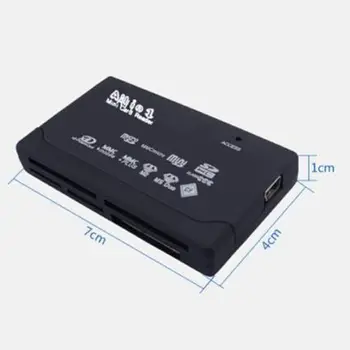 2020 Nové All In One Čítačka Kariet s USB 2.0 Čítačky na Karty SD Adaptér Podpora TF CF, SD, Mini SD SDHC MMC MS XD