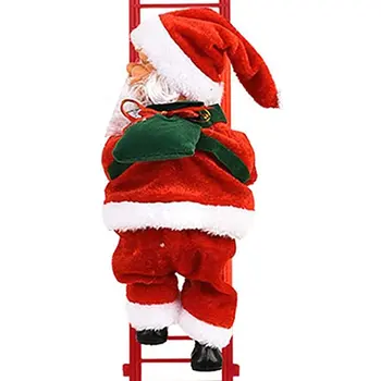 2021 Santa Claus Tanec Hudba Hračky Plyšové Vianočné Bábika Elektrické Hračky Saxofón, Tras Vianočný Strom Vianočný Dekor Deti Darčeky