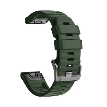 26 22 MM Silikónové Rýchle Uvoľnenie Watchband Popruh pre Garmin Fenix 6X 6X Pro Sledovať Easyfit potítka Popruh Pre Fenix 6 6 Pro Hodinky