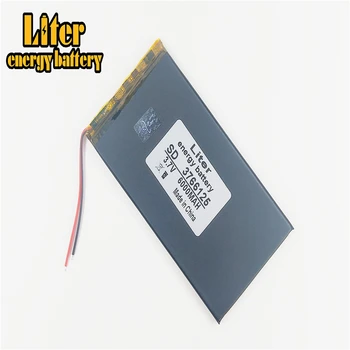 3.7 V,6000mAH 3766125 Polymer lithium ion / Li-ion batéria pre tablet pc BANKA,GPS,mp3,mp4