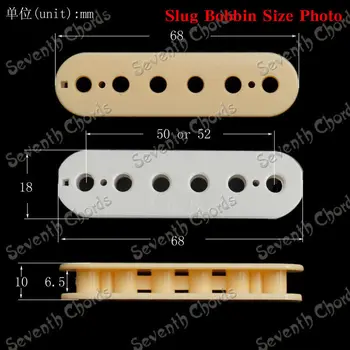 4 Ks Humbucker Slug Cievky pre Elektrické Gitary, Snímače