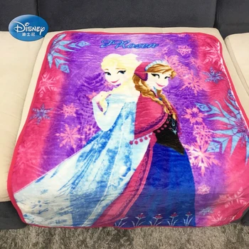 Bytový Textil Disney Mrazené Princezná Elsa Anna Cartoon Dizajn Pohovka s Mäkké a Pohodlné Kachľové Deka pre Dievčatá posteľná bielizeň