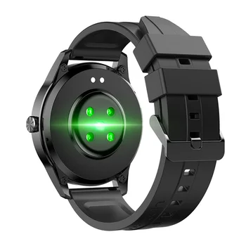 Caridite štýlové smart zápästia hodinky s bt Bezdrôtové nabíjanie telefónu volať prehrávanie Hudby funkcia kovová vlasová telo SH06