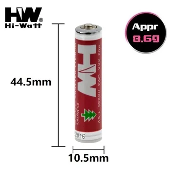 Hi-Watt 1,5 V Zinku, mangánu, Oxid Batérie AAA R03 UM4 Ťažkých Suché A Aaa Batérie Hračka Pre Rádiové Diaľkové Ovládanie Hodiny