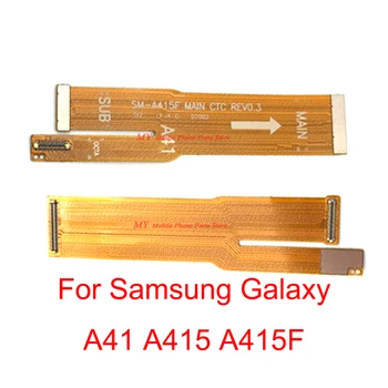 Hlavné Flex Pre Samsung Galaxy A41 A415 A415F základná Doska základná Doska Konektor, LCD Displej Flex Kábel Opravy Náhradných Dielov