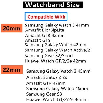 Kapela Pre Samsung Galaxy wacth Aktívny 2 popruh Výstroj S3 Hranicou 20/22 mm Magnetický náramok Huawei GT/2/Pro Galaxy 3 45mm/42mm/46 mm