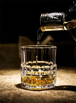 Módne Okuliare/Premium krištáľových Pohárov, Ideálny pre Milovníci Whisky, Skaly Okuliare pre Scotch, Bourbon, Likér, Rum
