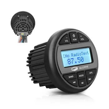 Nepremokavé Morských Stereo Bluetooth Rádio, Motocykel Audio Čln Car MP3 Prehrávač Auto ozvučenie FM AM Prijímač Pre SPA RV ATV
