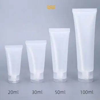 Nové 1pc 20ml 30 ml 50 ml Prázdnych Fľašiach Prenosné Cestovné Rúry Squeeze Kozmetické Kontajnerov Krém Krém Plastových Fliaš