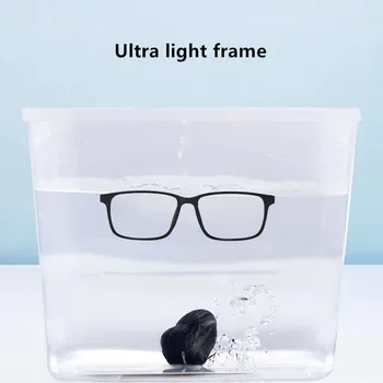 Nový Čistý Titán Okuliare, Rám Krátkozrakosť Okuliare Male Svetlo Pohodlné Rám Čierny Veľký Full Frame Optické Sklo Žena Lupa