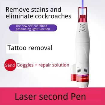 Profesionálne Picosecond Laserové Pero Tattoo Remover Blue Pico Laserové Pero Pehaveniu Akné Čistiaci Mol Tmavé Miesto Pigment Odstránenie Stroj