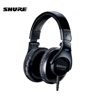 Pôvodné Shure SRH440 Káblové Profesionálne Nahrávanie Zvuku Monitor Slúchadlá Dynamická Over-ear Zatvorené-späť Skladacie Slúchadlá