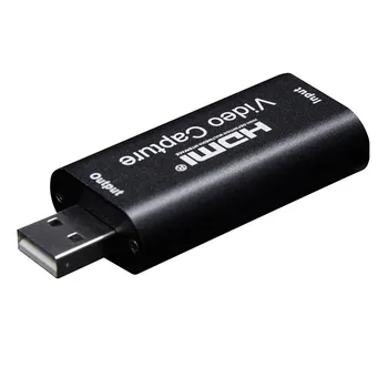 USB digitalizačné Karty HDMI Grabber, Záznam, Pole pre PS4 Hry DVD Videokamera HD Kamery Nahrávanie Live Streaming Video Audio Capture